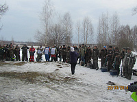 Competition among branches for Elektrocentromontazh JSC cup on winter hole fishing
